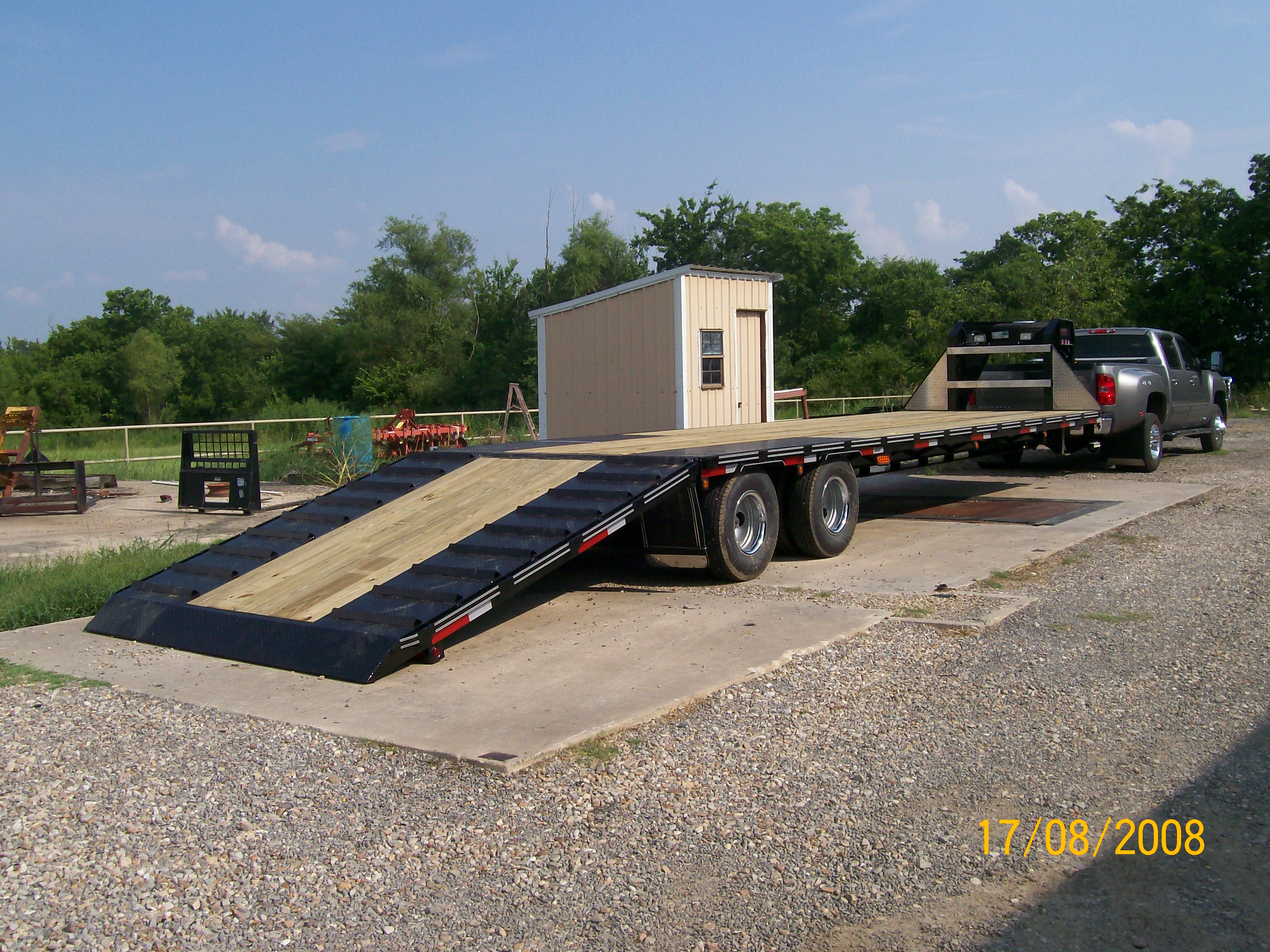 Car haulers, custom built trailers, dump trailers, equipment trailers